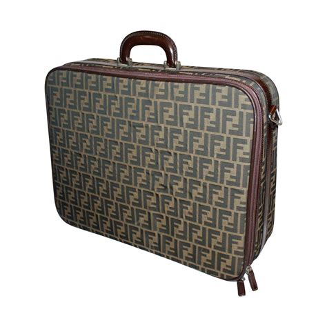 vintage Fendi suitcase